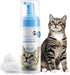 Mooncat Waterless Cat Shampoo, 100% Licking Safe No Rinse Dry Bath Foam for Cats