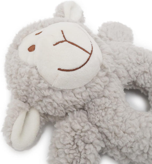 Senior Fleece Ring Body, Calming Lavender Dog Toy for Senior Dogs, Grey, 19cm x 23cm