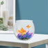 Transparent Fish Tank Clear Plastic Fish Bowl Globe Fish Tank Plastic Fish Tank Plastic Fish Bowls Desk Fish Tank Micro Landscape Tank Fish Container Tabletop Fish Tank