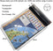 Waterproof Map Case 13 inch, Clear Dry Tablet Bag for Camping, Hiking, Kayaking, Biking, Traveling