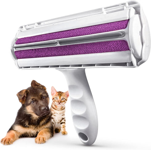 Couch Pet Hair Removal Tool and Roller - Easy-to-Clean, Reusable Dog Hair Remover for Couch, Car, Ideal for Cat Hair