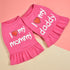 Dog Dress Small Dog Dresses Tutu Princess Clothes for Small Dog Girl, Chihuahua, Yorkie, Set of 2 (Medium, Hot Pink)