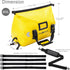 Waterproof Duffle Bag, Large Heavy Duty Travel Dry Duffel Bag for Outdoor Activities, 40L Yellow
