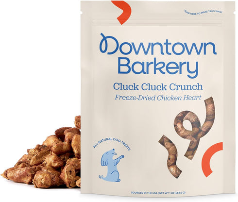 Downtown Barkery Freeze Dried Dog Treats - Low Calorie, Single Ingredient, All Natural Dog Treats, 1 LB Freeze Dried