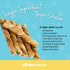 hotspot pets Tripe Twists for Dogs - Premium All Natural Beef Sticks - 6 Inch Rawhide Free Crunchy Chew Treats
