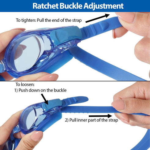 View V-730JASA Swipe Youth Swim Goggles Swimming Gear