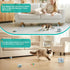 ICECTR Interactive Cat Toy for Indoor Cats,Electric Remote Control Cat Chaser,Auto/Manual Control DIY Cat Feather Toy