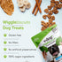 V-dog 10oz Soft and Chewy Vegan Wiggle Dog Biscuits - Natural Peanut Butter Flavor Training Treats