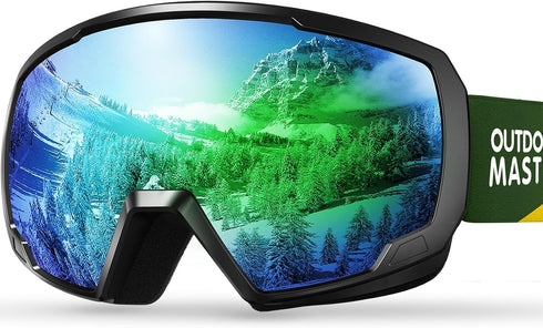 OutdoorMaster Kids Snowboard Goggles, Youth Ski Goggles