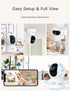 ARENTI 5G 4MP 2-Way Storage(P2Q) Indoor Security Camera, Pet Camera with Speaker for Dog/Cat, Baby Monitor with Phone