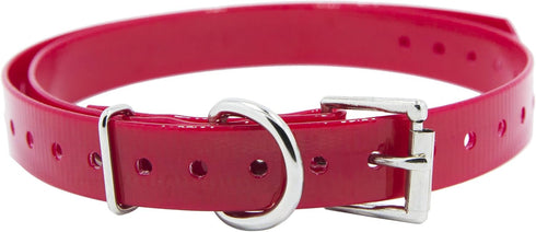 Replacement ¾” Collar Strap Bands with Double Buckle Loop for All Brands of Pet Shock Bark Collars and Fences