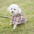 KOOLTAIL Dog Raincoat Hooded Slicker Poncho - Waterproof Rain Jacket for Small Medium Dogs with Leash Hole, Beige