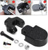 TOBWOLF Mini Bike Rear Pedals, 3.1x1.6 in Aluminium Alloy Folding Pegs, Non-slip Footrests for Folding Mountain Bike