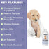 8oz Puppy Shampoo & Conditioner | Made in USA | Tear Free | Best Shampoo for Puppies | Sensitive & Itchy Skin Wash |