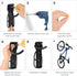 Flexzion Bike Rack Wall Mount 2 Pack - Heavy Duty Bicycle Hanger Storage System for Indoor Use