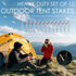 Gold Armour Tent Stakes - 12 Pack Heavy Duty, Lightweight Camping Pegs for Outdoor Tent and Tarp