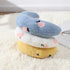 Little Pillow for Cats Puppies, Ultra Soft Fluffy Calming Toy, Half Donut Cuddler for Joint Relief Sleeping