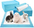 kathson 100 Pcs Rabbit Pee Pads,Bunny Pad Disposable Rabbits Diapers Super Absorbent