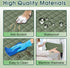 Hammock NECKORY Waterproof Dog Car Seat Cover for Back Seat - Durable, Scratch Proof Pet with Nonslip Design & Storage