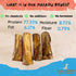 Amazing Dog Treats, 5-6 Inch Meaty Beef Marrow Bones, 2 Count, Long Lasting Dog Chew Bones