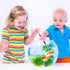 4 Pieces Extendable Fish Tank Shrimp Net, Stainless Steel Small Fishing Net for Aquarium and Pond