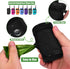 Set Dog Poop Bag Holder for Leash Attachment - Waste Bag Dispenser for Leash - Fits Any Dog Leash - Portable with Hand