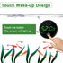 1 2pack Aquarium Thermometer Digital Fish Tank Thermometer Led Display Fish Tank Temperature Gauge Accurate Thermometer
