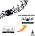 Dog Chain Collar Adjustable Stainless Steel Links with Quick Release Buckle for Small Medium Large Dogs