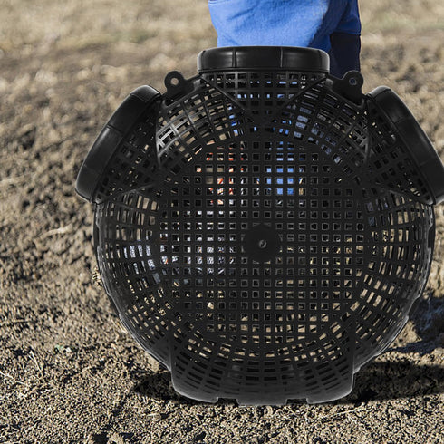 12.20X10.62X3.93 Inch Portable EEL Basket Lightweight Crab Shrimp Lobster Fishing Trap Bait Net Easy to Use Durable