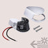TRUE MODS Red Green LED Marine Navigation Bow Light - Waterproof Chrome & ABS, 2 Nautical Mile Visibility for Boat