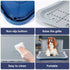 BESTMAN MARINE Pee Pad Holder,Dog Potty Tray with Splash Guard,Indoor Potty for Small Dogs, Waterproof and Easy