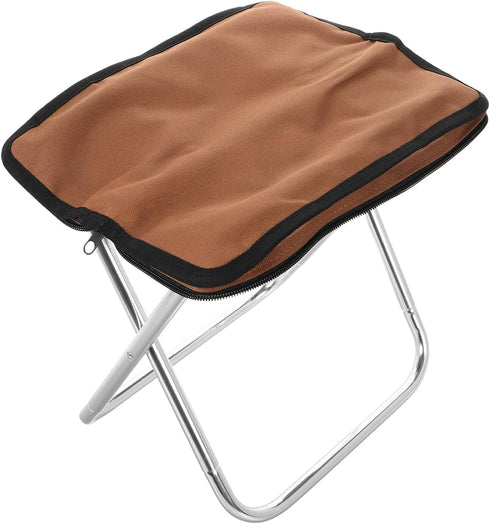 MAGICLULU Folding Camping Stool Portable Collapsible Seat Lightweight Wearable Chair with Foot