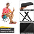 12in 1.6Lbs SUNPRO Camping Stool, Portable Folding Stool with Carry Bag, Portable Folding Chair Collapsible Camp Stool