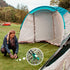 Tent Stakes, 10PCS Heavy Duty Pegs, Outdoor Camping Windproof Ground Stakes for All Kinds of Ground
