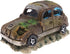 Create Idea Aquarium Fish Tank Decor, Resin Imitation Accident Car Landscape Ornament, Brown