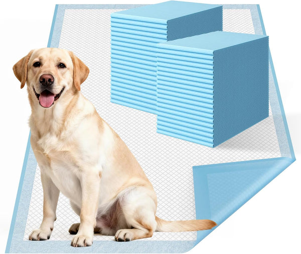 Dog Pee Pads Extra Large 31"x47" 40 Count, Leak-Proof Super Absorbent Thick