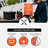 5 Igloo Gallon Portable Sports Cooler Water Beverage Dispenser with Flat Seat Lid, Insulated Beverage Dispenser