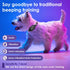 Dog Bark Collar, No Shock Rechargeable Smart Anti-Bark Collar for Small Medium Mini Dogs, Beep Vibration (Black)