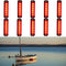 LED Marine Courtesy Boat Interior Lights, IP68 Waterproof, Surface Mount for Deck, Cabin, Cockpit, Dinghy, Kayak, 10Pcs