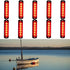 LED Marine Courtesy Boat Interior Lights, IP68 Waterproof, Surface Mount for Deck, Cabin, Cockpit, Dinghy, Kayak, 10Pcs
