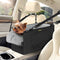 QUMY Dog Car Seats for Small Dogs Up to 11lbs, Portable Center