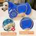 2XL) SlowTon Dog Bathrobe Drying Coat Super Absorbent Microfiber Towel Wrap with Adjustable Collar & Belly Strap, Fast