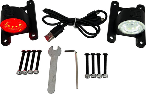 OFG Products Magnetic LED Skateboard Lights, Quick Installation, Five LED Light Modes, Night Time Cruising
