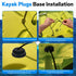 Dfnidy Kayaks Through Hull Wiring Kits, Replacement Kayak Thru Hull Wiring Plugs Compatible with Wilderness Systems