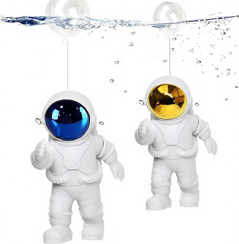 2-Pack Floating Fish Tank Decorations, Cute Little Astronauts for All Kinds of Fish and Fish Tanks