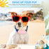 Airtag Dog Collar Holder - Silicone IPX8 Waterproof Cat Collar - Secure and Stylish Adjustable Strap Fits All Widths