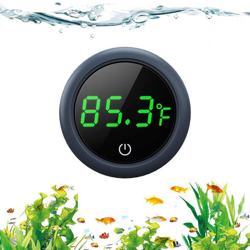 Fish Tank Digital Thermometer, Accurate LED Display for Aquarium Temperature Measurement