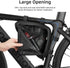 ROCKBROS Bike Triangle Frame Bag, 1.5L with Two Side Pockets