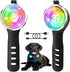 2-Pack Dog Lights for Night Walking, Upgraded Rechargeable Clip-On Collar Lights, IP66 Waterproof