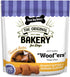 Three Dog Bakery Grain Free Woofers - Peanut Butter & Banana Flavor, 36 Ounce Bulk Resealable Pack